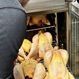 Poulet rôti au four